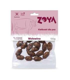 ZOYA Beef sausages - dog treat - 7 pcs