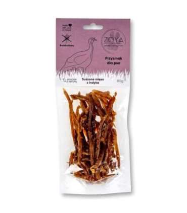 ZOYA Turkey meat - dog treat - 80g