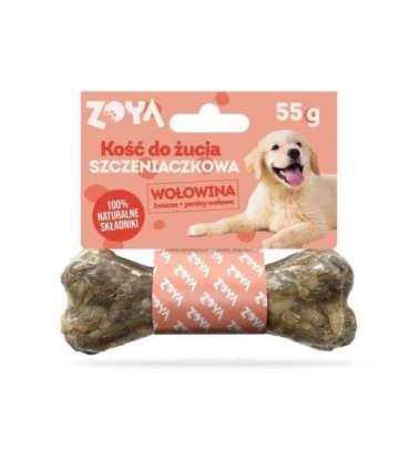 ZOYA Chewing bone Puppy Beef - dog treat - 55g