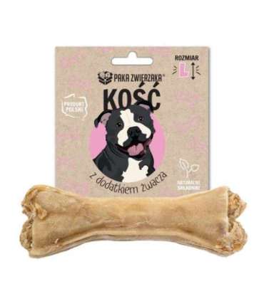 PAKA ZWIERZAKA Bone with tripe additive L 13,5 cm - dog treat - 70g