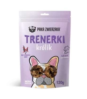 PAKA ZWIERZAKA Rabbit - dog treat - 120g