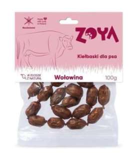 ZOYA Beef sausages - dog treat - 100g