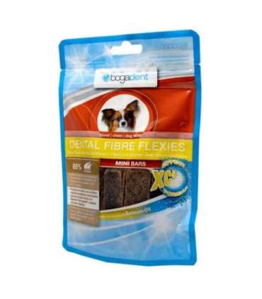 BOGAR Bogadent Dental fibre flexies Mini bars - dog treat - 70g