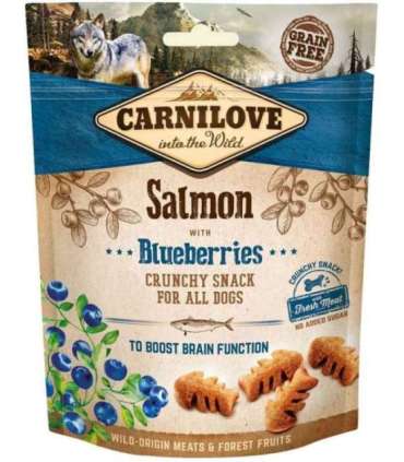 CARNILOVE Fresh Crunchy Salmon+Blueberry dog treat - 200 g