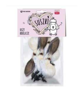 PAKA ZWIERZAKA Rabbit ears - dog treat - 90g