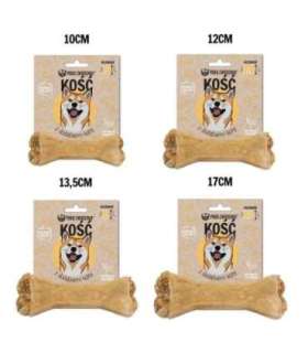 PAKA ZWIERZAKA Bone with goat L 13,5 cm - dog treat - 70g
