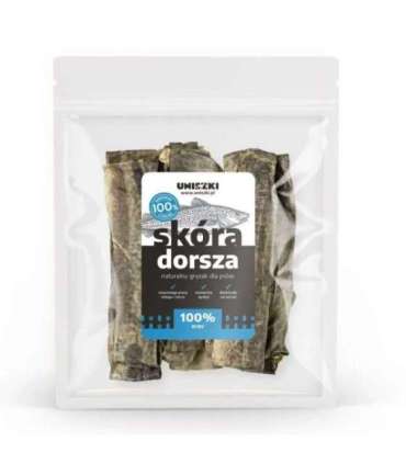 UNISZKI Cod Skin - Dog Treat - 100g