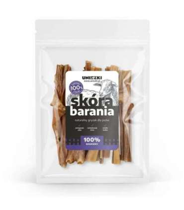 UNISZKI Sheep skin - dog treat - 100g