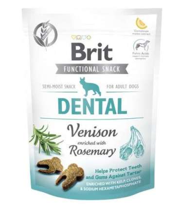 BRIT Functional Snack Dental Venison - Dog treat - 150g