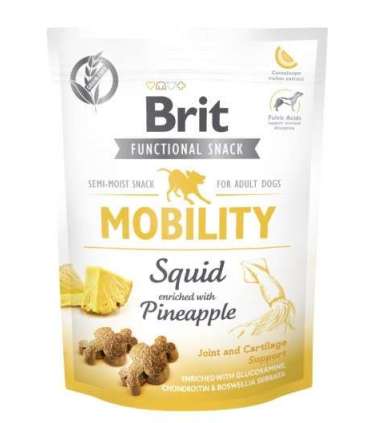 BRIT Functional Snack Mobility Squid  - Dog treat - 150g