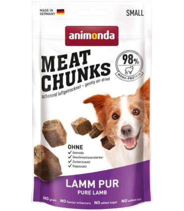 ANIMONDA Meat Chunks Lamb  - dog treat - 60g