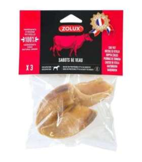 ZOLUX Calf hooves - chew for dog - 90g