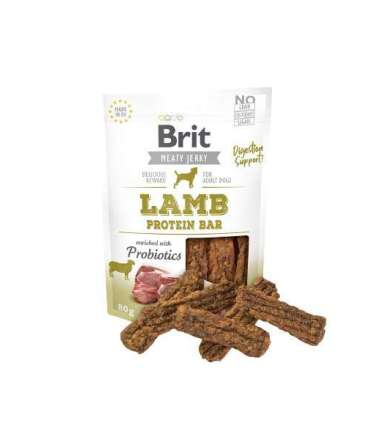 Brit Jerky Lamb Protein Bar - Lamb - dog snack - 80 g