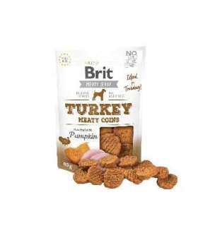 Brit Jerky Turkey Meaty Coins - Turkey - Puppy Snack - 80 g
