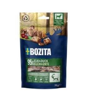 BOZITA Meaty bites Elk and duck - dog treat - 70g