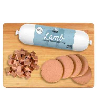 PAKA ZWIERZAKA Pepe Sausage Lamb - dog treat - 200g