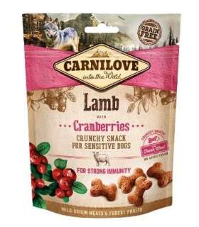 CARNILOVE Fresh Crunchy Lamb+Cranberry dog treat - 200 g