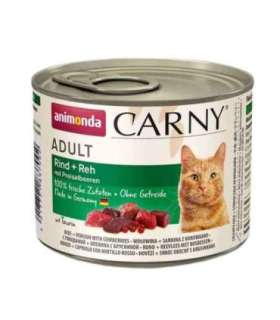 ANIMONDA Carny Adult Beef, venison and blueberries - wet cat food - 200g