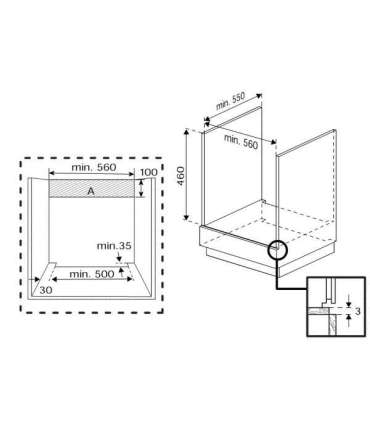 Built-in compact oven Beko