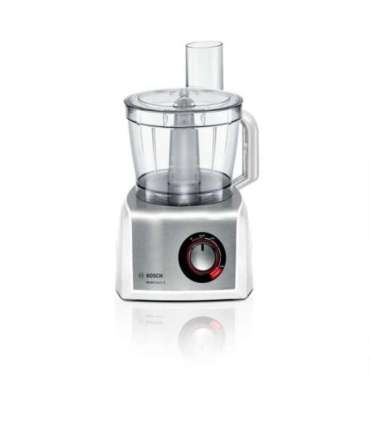 Bosch MC812S814 food processor 1250 W 3.9 L Stainless steel, White