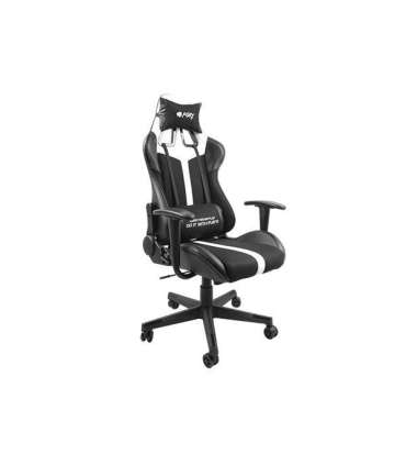 FURY Avenger XL Universal gaming chair Padded seat Black, White