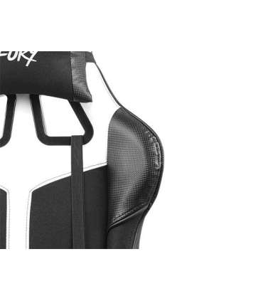 FURY Avenger XL Universal gaming chair Padded seat Black, White