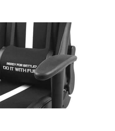 FURY Avenger XL Universal gaming chair Padded seat Black, White