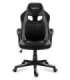 Huzaro FORCE 2.5 GREY MESH Gaming armchair Mesh seat Black, Grey