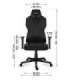Huzaro Combat 6.2 Black RGB gaming chair
