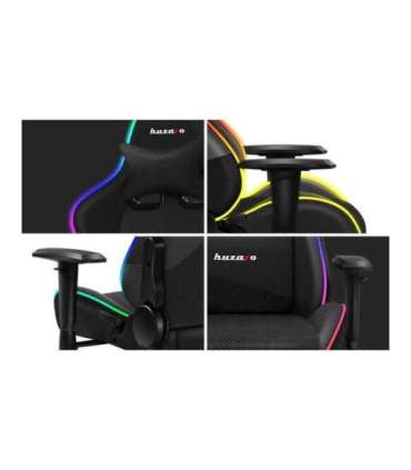 Huzaro Force 6.2 RGB PC gaming chair Bucket (cradle) seat Black