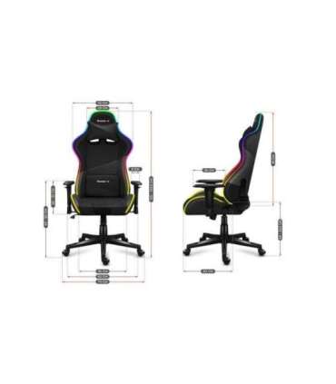 Huzaro Force 6.2 RGB PC gaming chair Bucket (cradle) seat Black