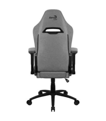Aerocool ROYALASHGR Premium Ergonomic Gaming Chair Legrest Aeroweave Technology Grey