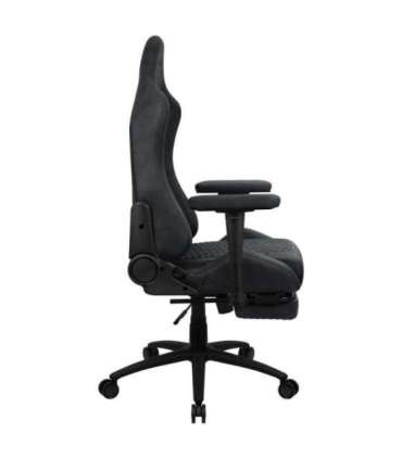 Aerocool ROYALSLATEGR Premium Ergonomic Gaming Chair Legrests Aerosuede Technology Grey