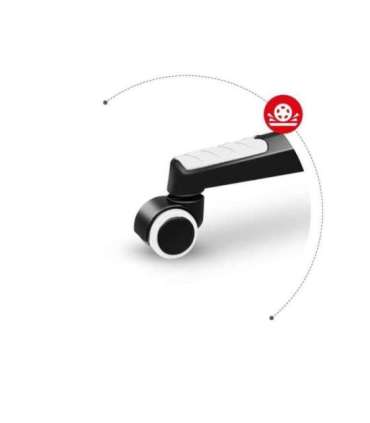 Huzaro Force 6.2 PC gaming chair Bucket (cradle) seat Grey, White