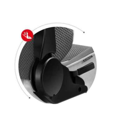 Huzaro Force 6.2 PC gaming chair Bucket (cradle) seat Grey, White