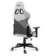 Huzaro Force 6.2 PC gaming chair Bucket (cradle) seat Grey, White