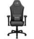 Aerocool CROWNASHBK, Ergonomic Gaming Chair, Adjustable Cushions, AeroWeave Technology, Black