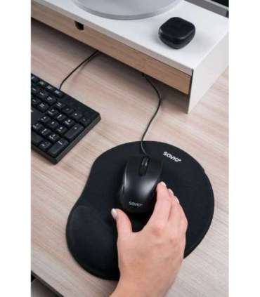 Savio KB-01 keyboard Home/Office USB QWERTY US English Black