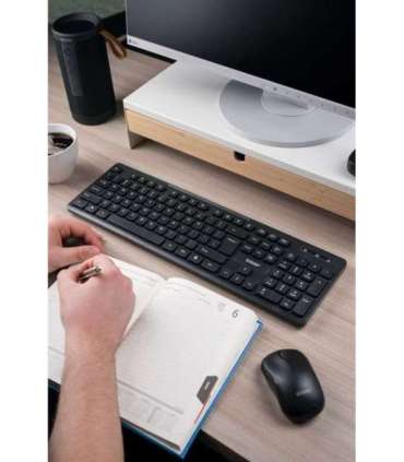 Savio KB-02 keyboard Home/Office USB QWERTY Black