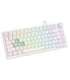 Savio ASTRAL WHITE JADE keyboard Gaming USB QWERTY US International
