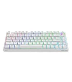 SAVIO PHENIX WHITE Wireless Mechanical Keyboard, Gateron Red Pro, ABS