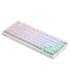 SAVIO PHENIX WHITE Wireless Mechanical Keyboard, Gateron Red Pro, ABS