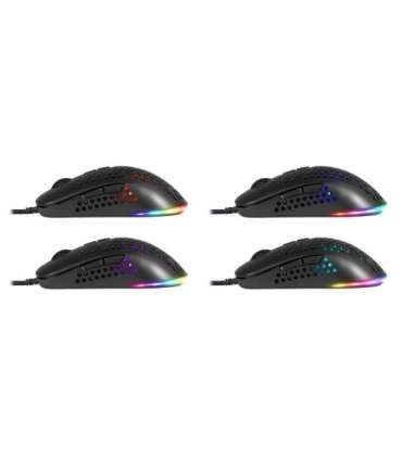 Gaming, optic, wired mouse  DEFENDER GM-620L SHEPARD 12800dpi 7P RGB