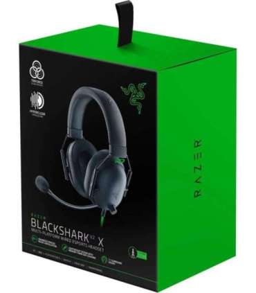Razer Blackshark V2 X Headset Wired Head-band Gaming Black, Green
