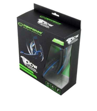 Esperanza EGH330B Head-band Black, Blue