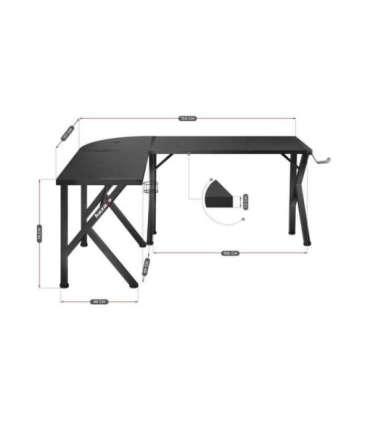 Gaming desk Huzaro Hero 6.3 Black