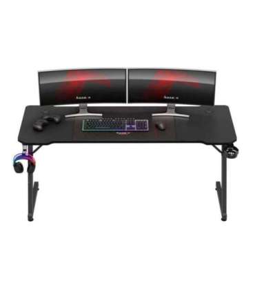 Huzaro Hero 4.8 Black - gaming desk
