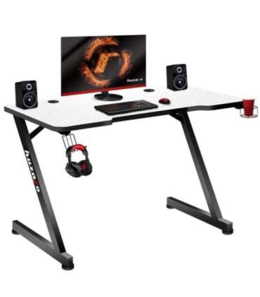 GAMING DESK HUZARO HERO 2.5 WHITE