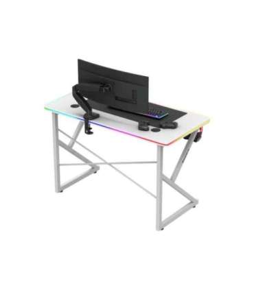 Huzaro Hero 1.7 RGB White - gaming table