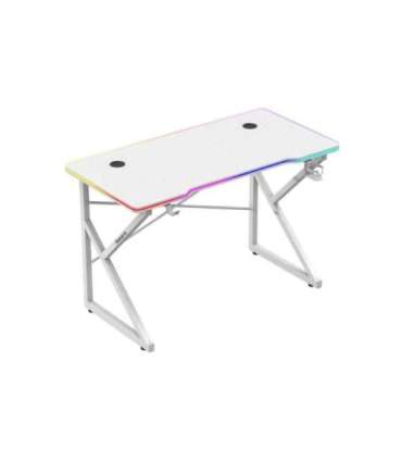Huzaro Hero 1.7 RGB White - gaming table
